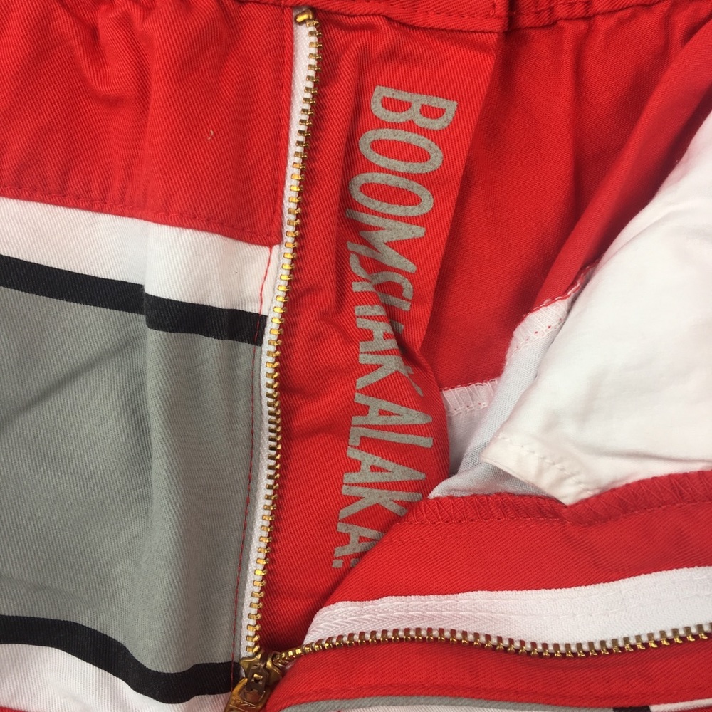 Chubbies Mens Red Stripe Shorts Medium Large - Picture 3 of 7